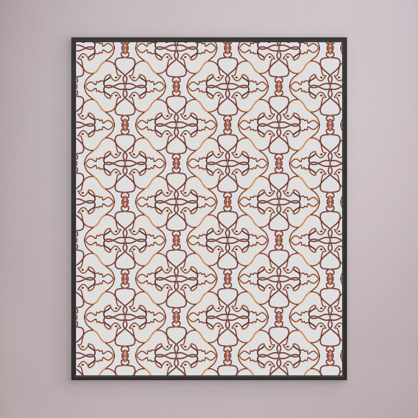 bird pattern design
