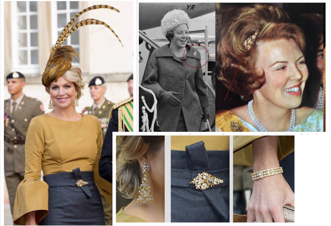 Koningin Maxima Koningin Beatrix juwelen van Van Arcken