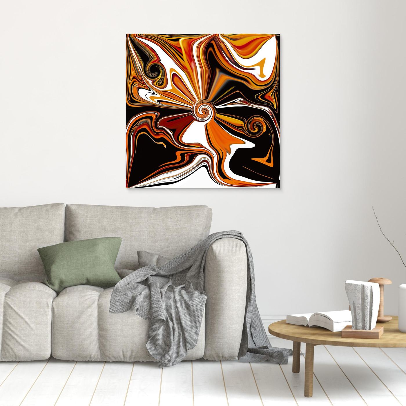 Swirl painting