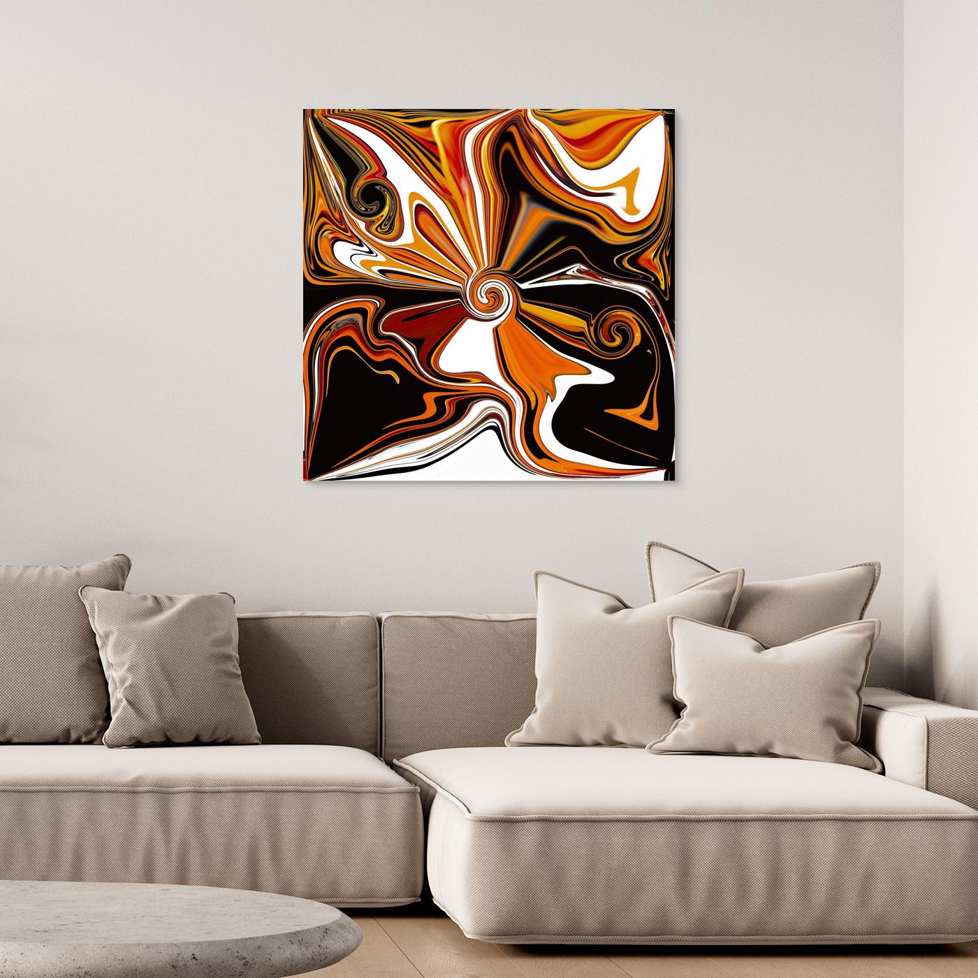 Swirl painting