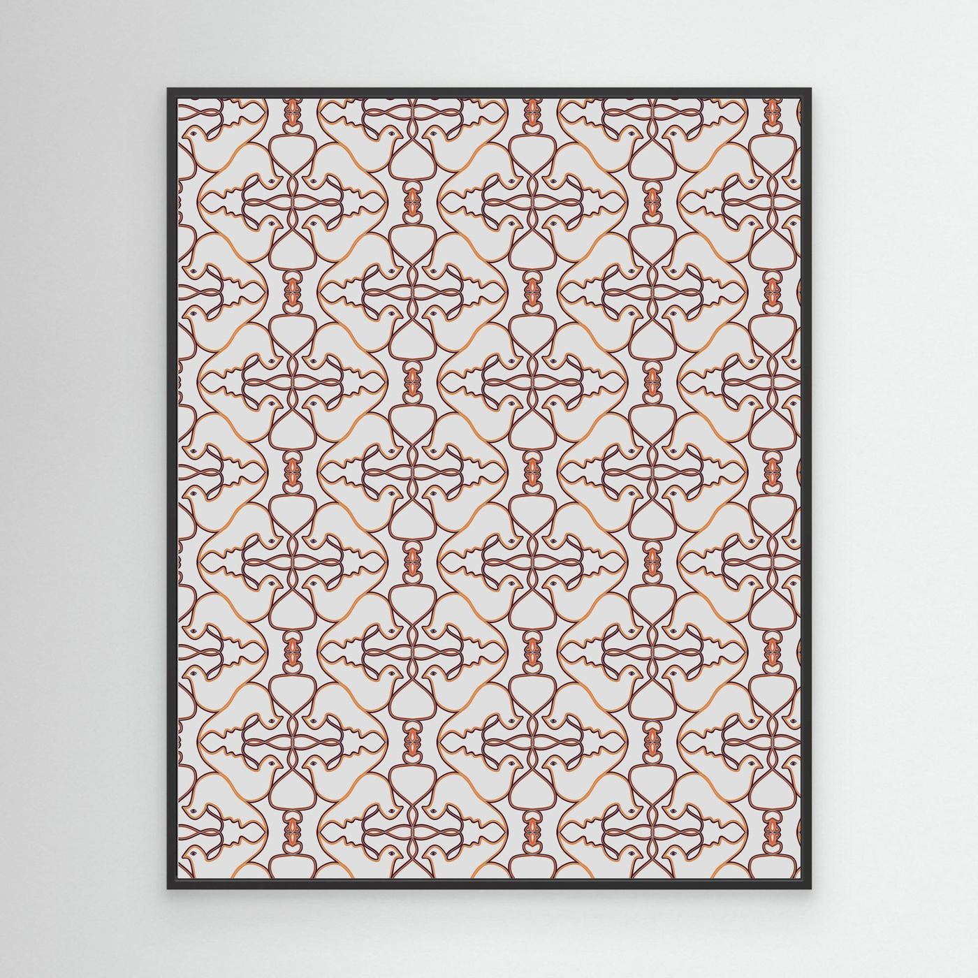 bird pattern design