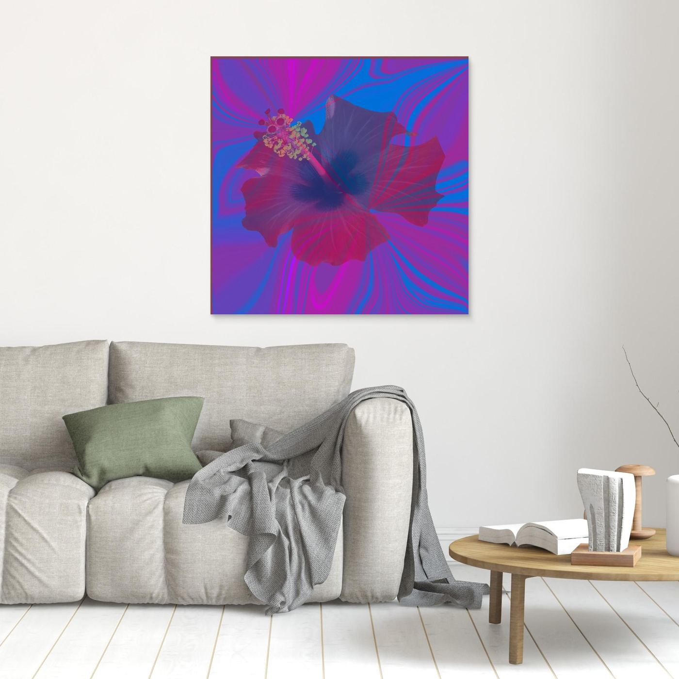Hibiscus Swirl
