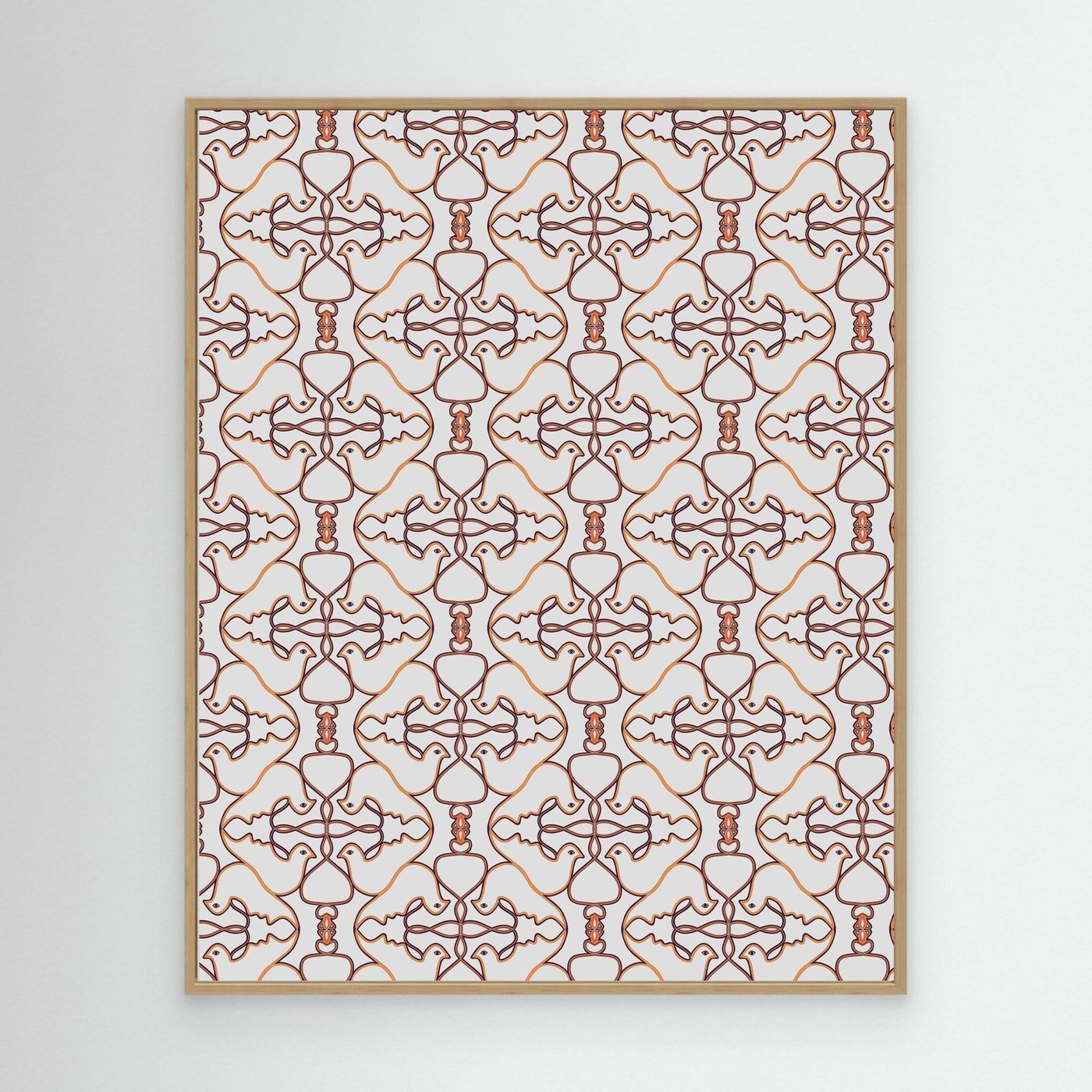 bird pattern design